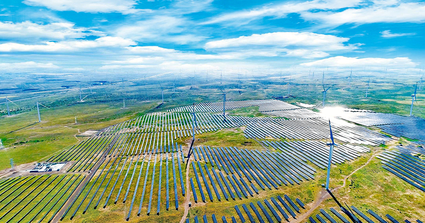 寧夏電投新能源有限公司“光伏田”